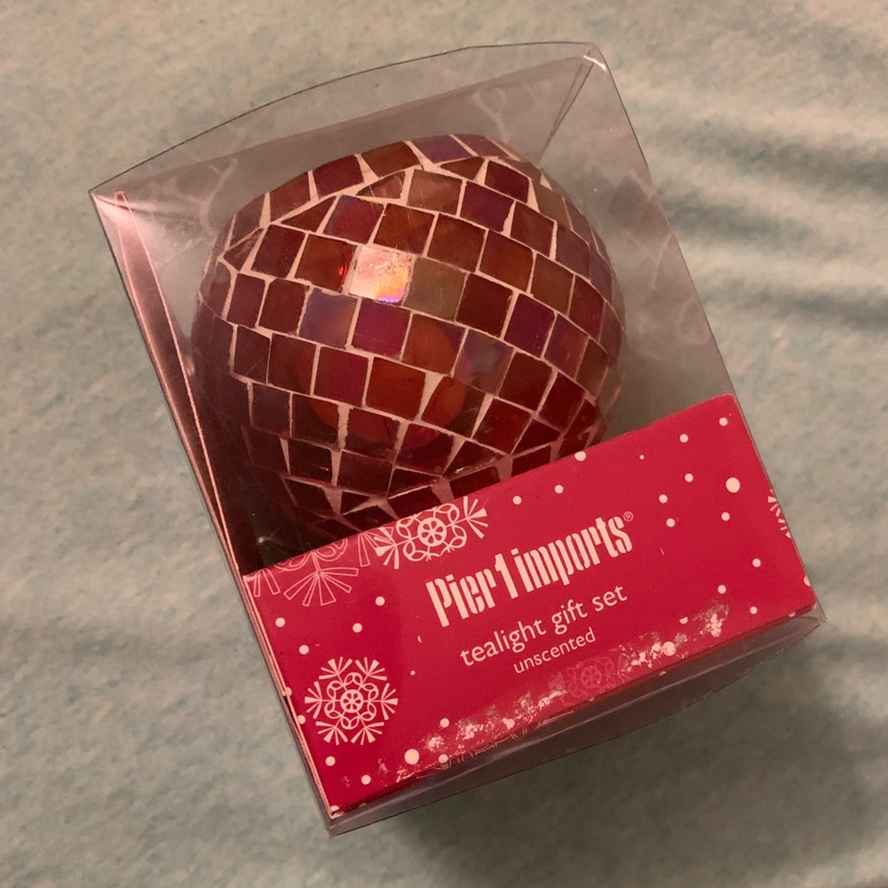 Pier 1 Imports Mosaic Tealight Gift Set